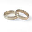 Gifteringer i gult gull 14kt, 5 mm. RUBIN modell 803 – 1450