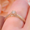 Diamantring forlovelsesring Sitara 0,10 ct W-Si - 2221100