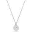 Swarovski smykke Dextera pendant Round cut, Sphere, White, Rhodium plated - 5693206