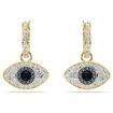 Swarovski øredobber Symbolica drop earrings Evil eye, Blue, Gold-tone plated - 5692163