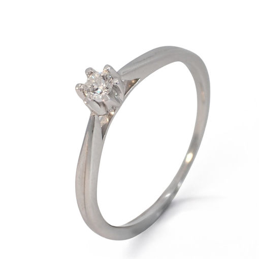 Diamantring forlovelsesring Sitara 0,10 ct W-SI - 222110