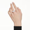 Swarovski Sublima ring White, Rhodium plated - 5737597