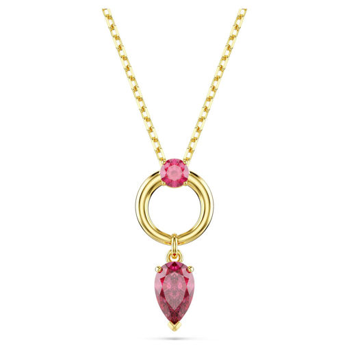 Swarovski smykke Mesmera pendant Mixed cuts, Red, Gold-tone plated - 5732487