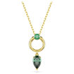 Swarovski smykke Mesmera pendant Mixed cuts, Green, Gold-tone plated - 5732484
