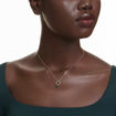 Swarovski smykke Mesmera pendant Mixed cuts, Green, Gold-tone plated - 5732484
