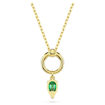 Swarovski smykke Mesmera pendant Mixed cuts, Green, Gold-tone plated - 5732484