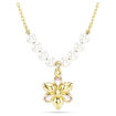 Swarovski smykke Idyllia pendant Crystal pearl, Mixed cuts, Flower, Multicolored, Gold-tone plated - 5723140