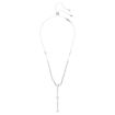 Swarovski collier Constella Y necklace Crystal pearl, Round cuts, White, Rhodium plated - 5711830