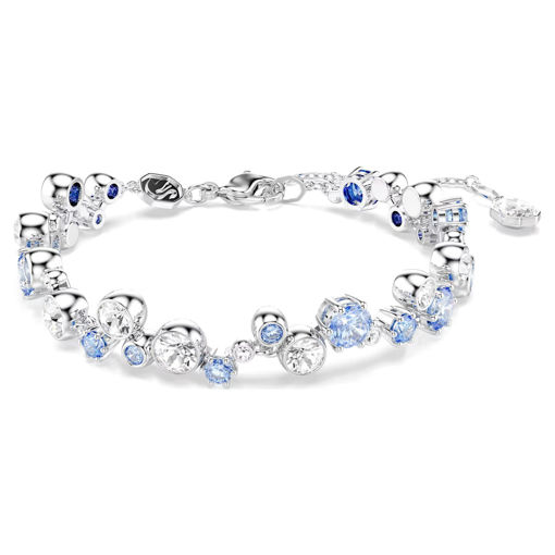 Swarovski armbånd Constella bracelet Mixed cuts, Blue, Rhodium plated - 5722479