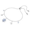 Swarovski armbånd Magic bracelet Snowflake, Blue, Rhodium plated - 5734244
