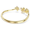 Swarovski armbånd Idyllia bangle Mixed cuts, Flower, Multicolored, Gold-tone plated - 5732387
