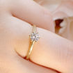 Diamantring forlovelsesring  0,40 ct i 14kt gull. Diona - 18001040