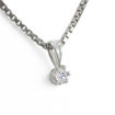 Diamantsmykke Sitara i gull med 0,05 ct W-Si-322105