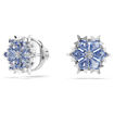 Swarovski figurer Magic set Snowflake, Blue, Rhodium plated - 5734243