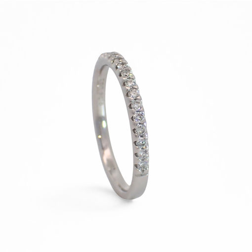 Diamantring i hvitt gull 14kt med Lab Grown diamanter 0,25ct TW-VS - Bur520020hv