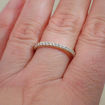 Forlovelsesring med Lab Grown diamanter 0,25ct TW-VS - Bur520020