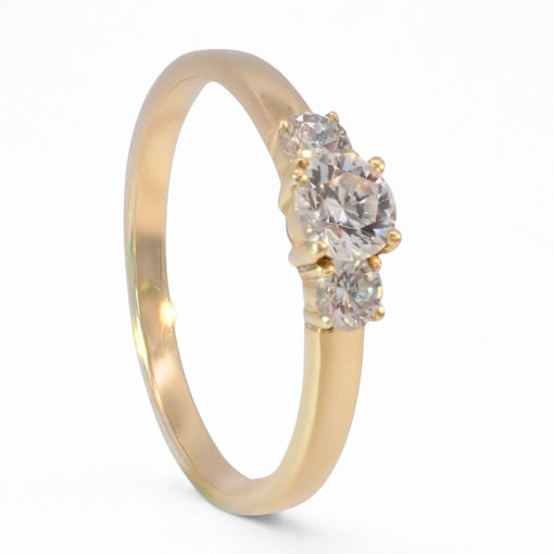 Diamantring - forlovelsesring Leda 0,50 ct TW-Si - Ru-11050