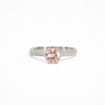 Forlovelesring med rosa Lab Grown diamant 0,70ct VS1. Leticia - 2510041222LG