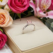 Forlovelesring med rosa Lab Grown diamant 0,70ct VS1. Leticia - 2510041222LG