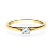 Diamantring forlovelsesring 0,20 ct i 14kt gull. Eufrosyne - 18020020