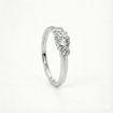 Diamantring - forlovelsesring i hvitt gull med 0,22 ct W-Si - Bur538279hv