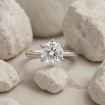 Diamantring forlovelsesring 1 ct i 14kt gull. Diona - 18001100
