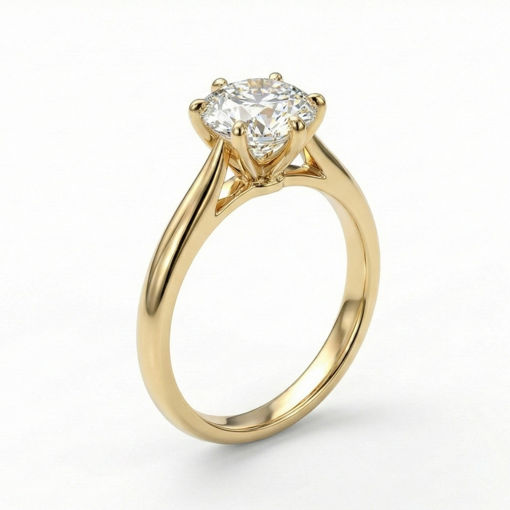 Enstens diamantring Leticia med 1,00 ct i 14kt gull. TW-Si. -18007100