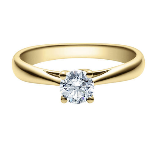 Diamantring forlovelsesring 0,50 ct i 14kt gull. Alida - 18002050