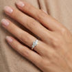 Diamantring forlovelsesring i hvitt gull med 0,39ct W-Si - ABR17850