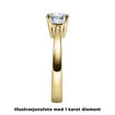 Enstens diamantring Lilya med 0,70 ct i 14kt gull. TW-Si. -18008070