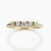 Forlovelsesring i gult gull med Lab Grown diamanter 0,32ct TW-VS - Bur5Z0033