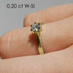 Diamantring forlovelsesring Sitara 0,20ct W/Si - 2221200