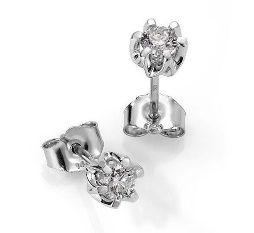 Sitara diamant øredobber med  2/0,32 ct W-Si-422132