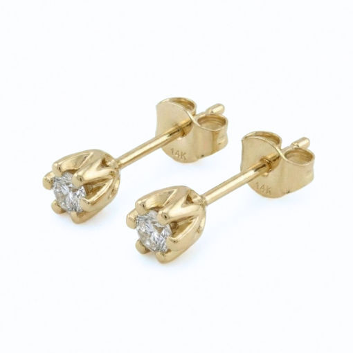 Diamantøredobber Sitara med 2/0,19 ct W-Si-422119