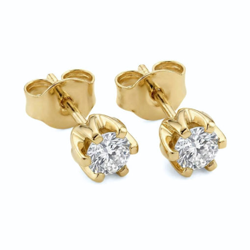 Sitara diamant øredobber med 2/0,36 ct W-Si-422136