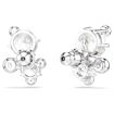 Swarovski øredobber Constella stud earrings Round cut, White, Rhodium plated - 5732253