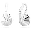 Swarovski øredobber Bella V drop earrings Round cut, Pink, Rhodium plated - 5734235