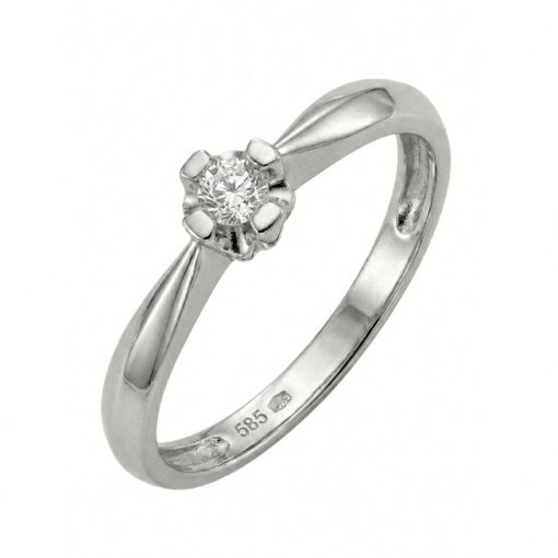 Diamantring Evita med 0,15 ct W-Si-50115