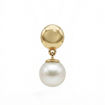 Gullsmykke med ferksvannsperle - 27377