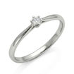 Diamantring i hvitt gull med 0,05 ct W-Si - 546885