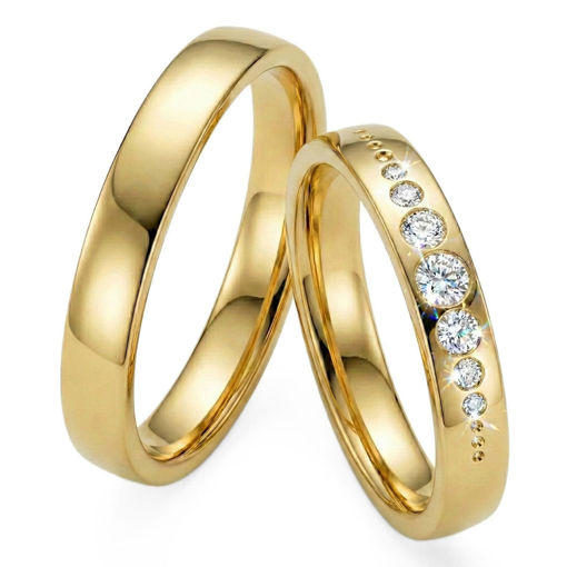 Gifteringer gult gull 14 kt, 2.5 mm. GERSTNER - 431331