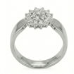 Diamantring i hvitt gull med 0,25 ct TW-P - SL8409