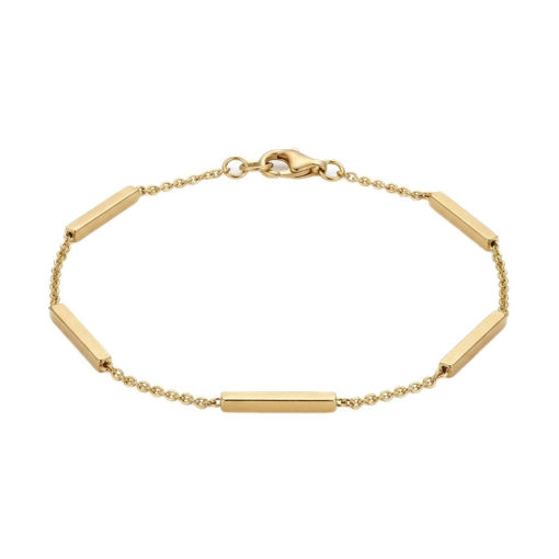 Gult gull armbånd I 18kt gull, 19cm - 01-82-149-19