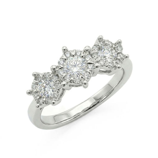 Diamantring forlovelsesring Azur 0,21 ct W-Si - ABR00611