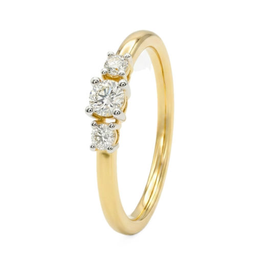 Diamantring - forlovelsesring Leda 0,25 ct TW-Si - Ru-11025