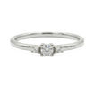 Diamantring i 14kt gull med diamanter 0,085ct W-Si - Bur538277