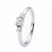Diamantring - forlovelsesring i hvitt gull med 0,22 ct W-Si - Bur538279hv