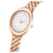 Swarovski klokke Imber oval watch Swiss Made, Metal bracelet, Gold tone, Rose gold-tone finish - 5717532