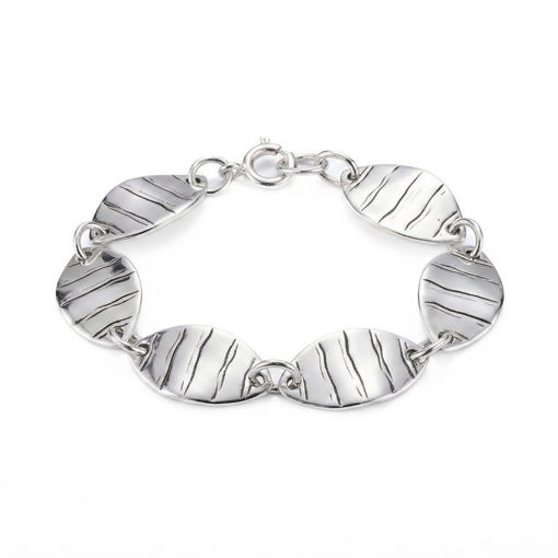 Armbånd i sølv Bladverk. HILLESTAD - AB346S