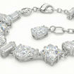 Swarovski armbånd Mesmera bracelet Mixed cuts, White, Rhodium plated - 5661529
